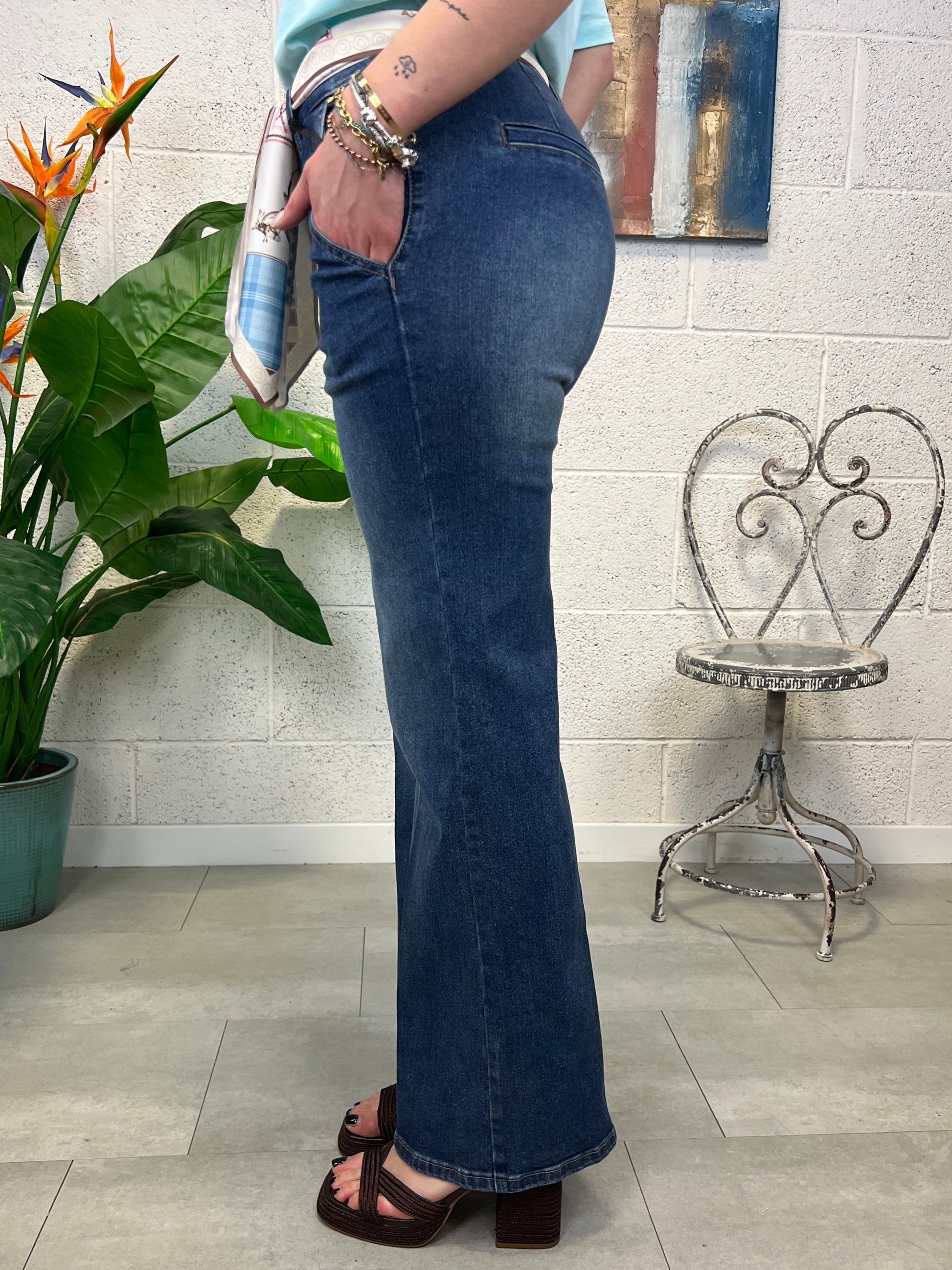 METOO Jeans palazzo Metoo Denim