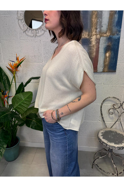 METOO Gilet over Metoo Giallo