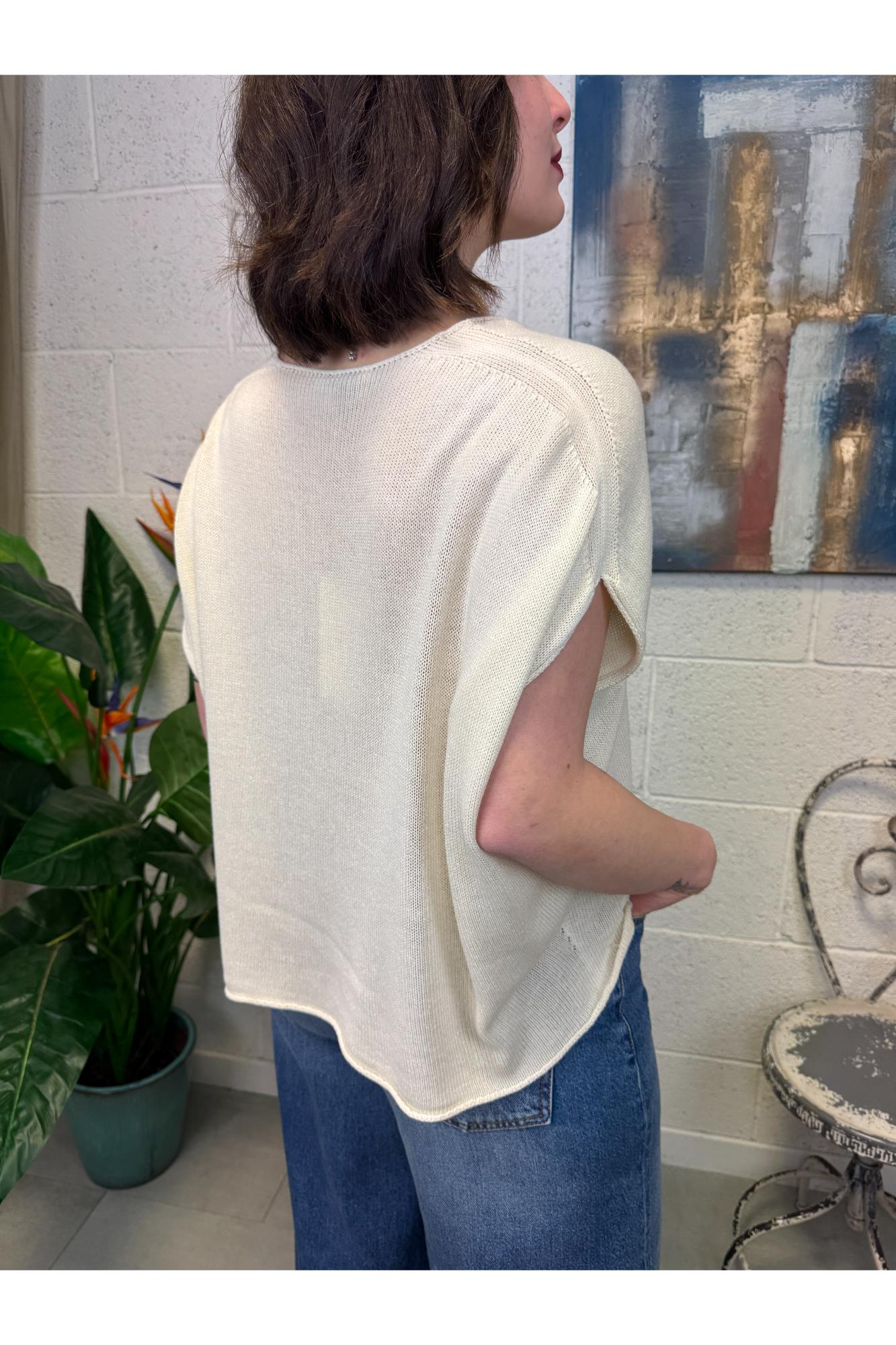 METOO Gilet over Metoo Giallo