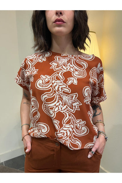 METOO Blusa fantasia Metoo Coccio