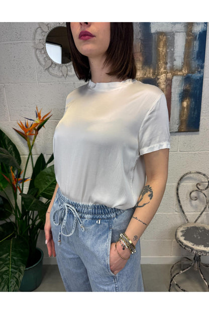 METOO Maglia girocollo mm Metoo Burro