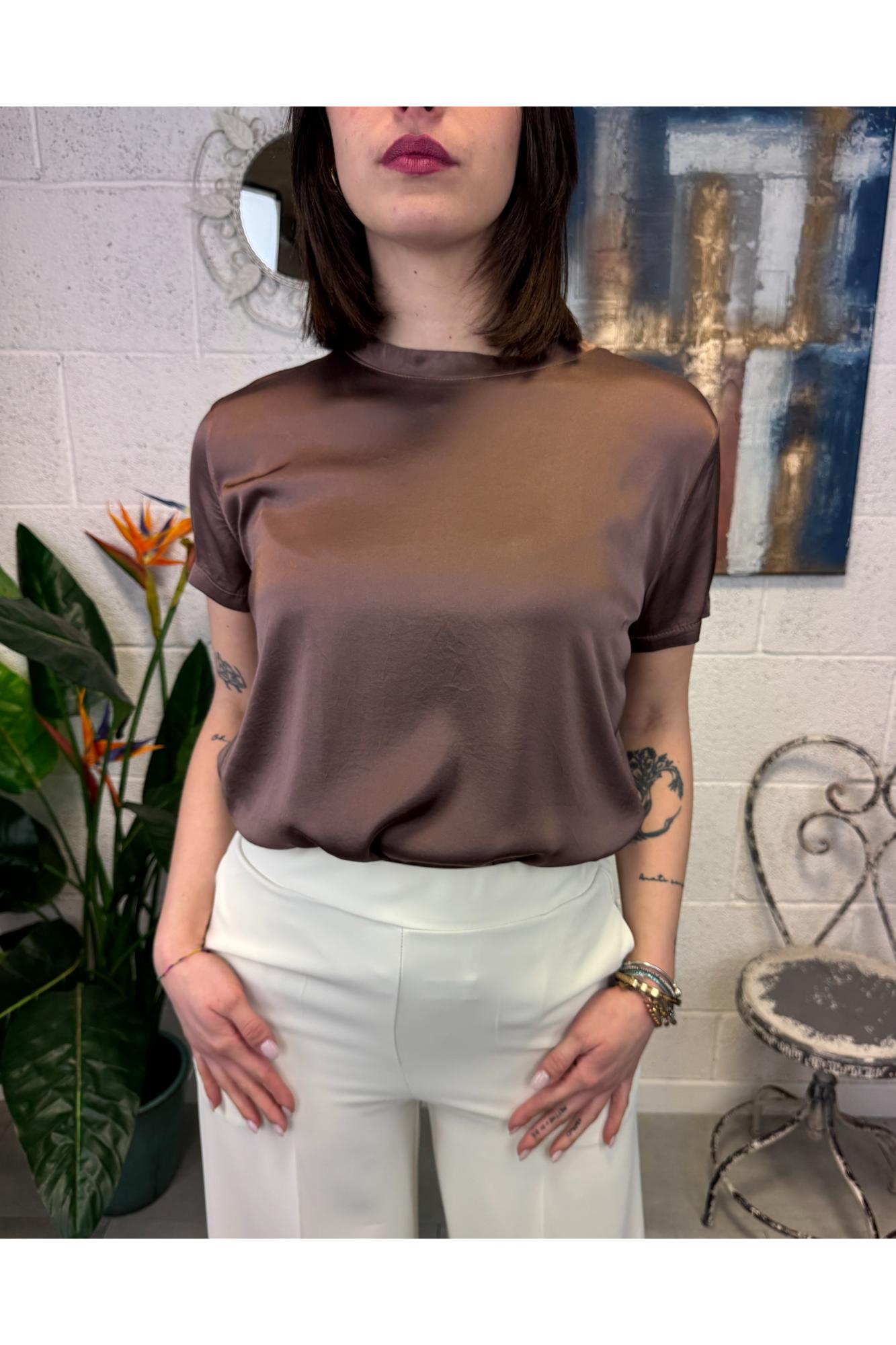 METOO Maglia girocollo mm Metoo Moro