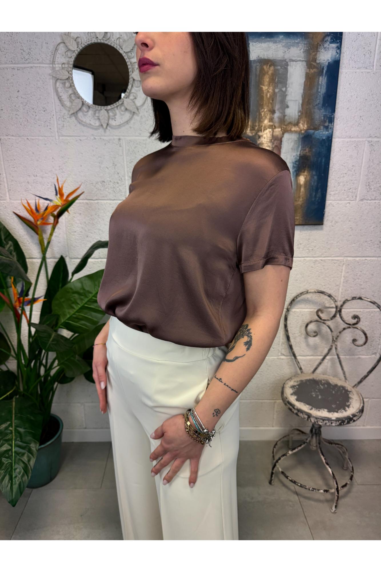 METOO Maglia girocollo mm Metoo Moro