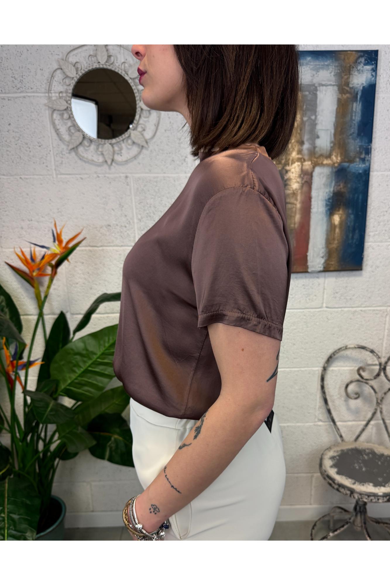 METOO Maglia girocollo mm Metoo Moro