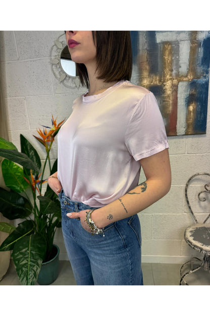 METOO Maglia girocollo mm Metoo Rosa