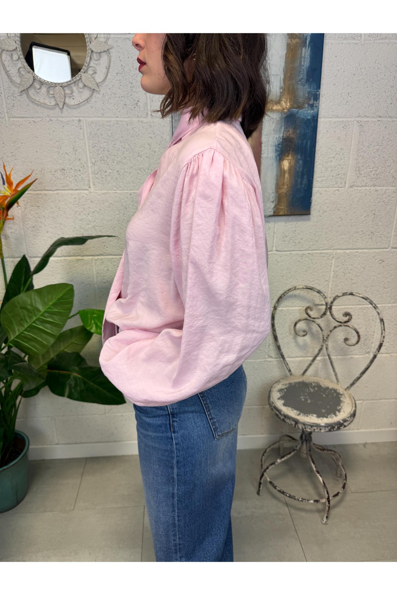METOO Camicia con fiocco Metoo Rosa
