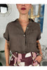 camicia di lino metoo 5027 21023355