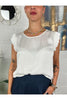 maglia satin con mini rouge metoo 5301 26089565