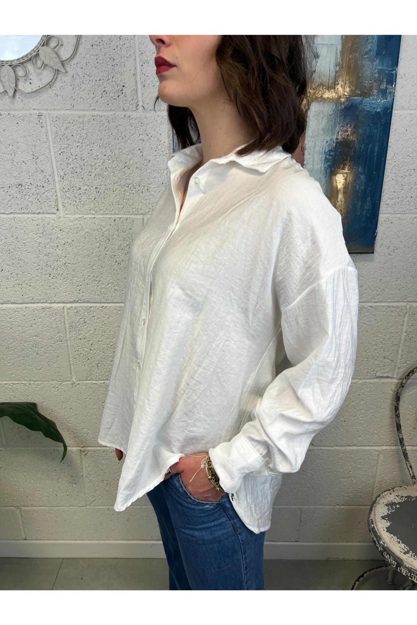 METOO camicia goffrata Metoo Bianco