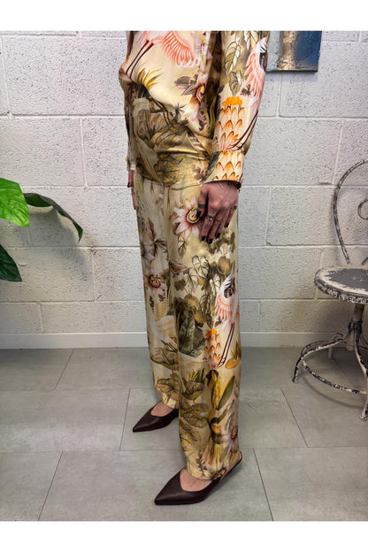 METOO Pantalone fantasia Metoo Giallo