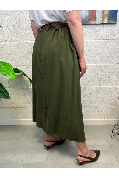 METOO Gonna a pieghe Metoo Verde