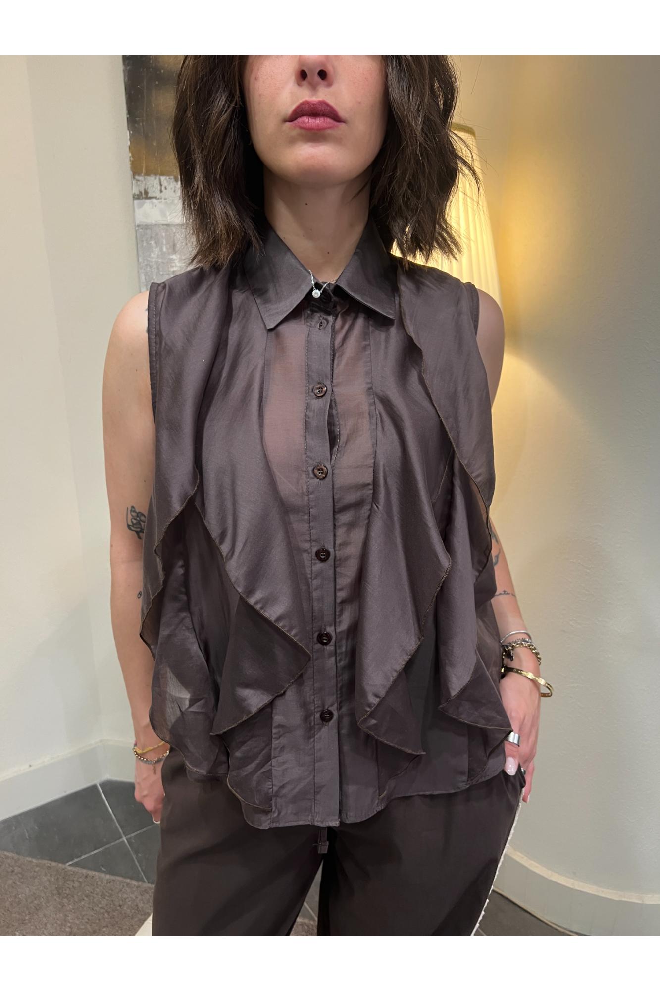 METOO Blusa con voila Metoo Moro