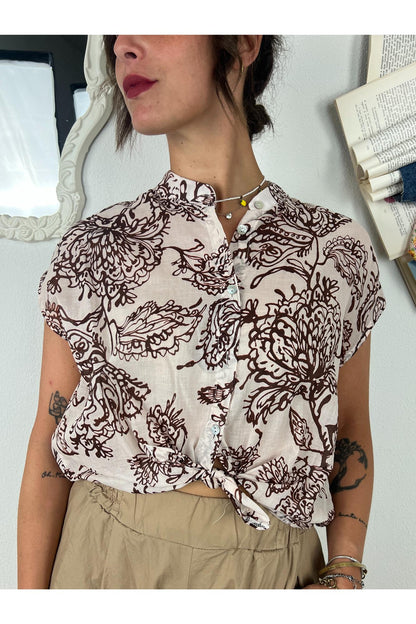 METOO Camicia scatoletta fantasia Metoo Bordeau