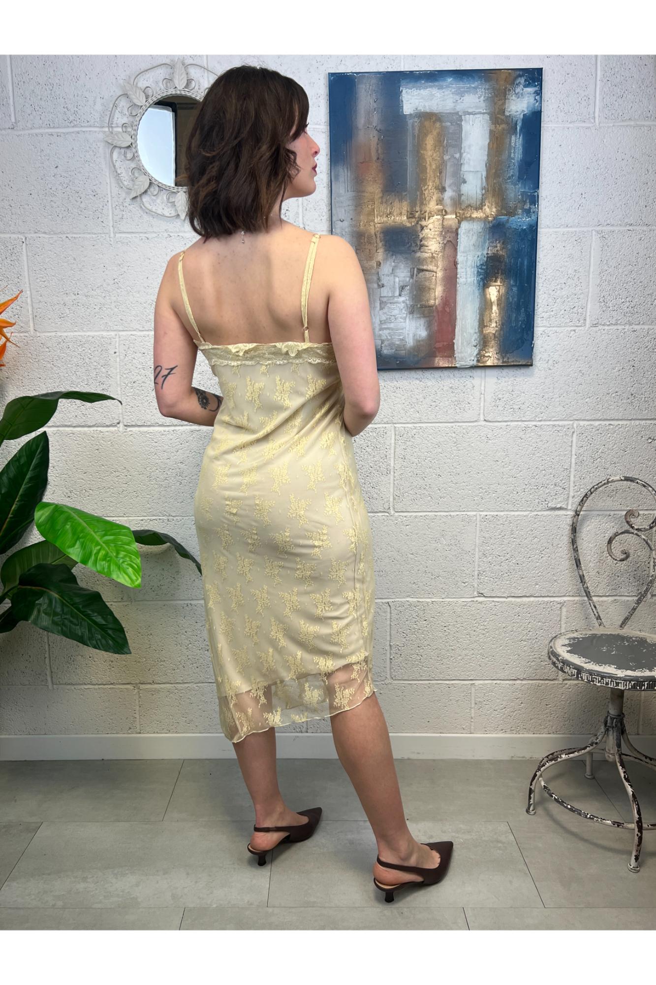 METOO Abito lingerie Metoo Giallo