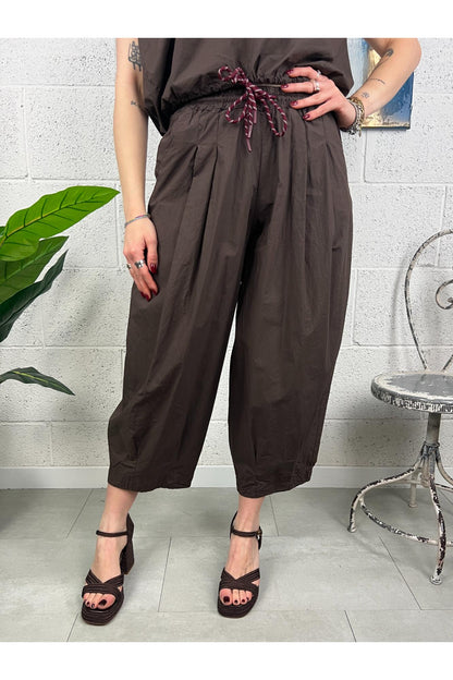 METOO Pantalone ampio Metoo Cacao