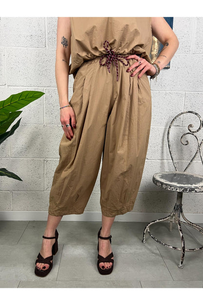 METOO Pantalone ampio Metoo Sabbia