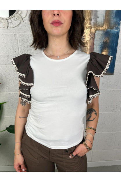 METOO T-shirt con voila Metoo Moro