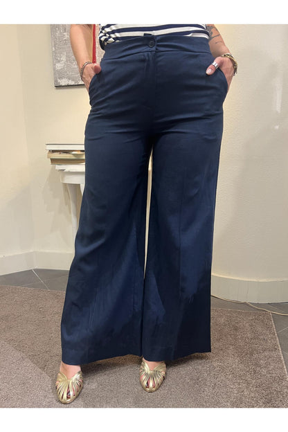 METOO Pantalone palazzo Metoo Blu