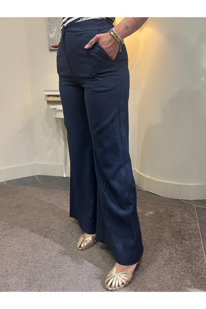 METOO Pantalone palazzo Metoo Blu
