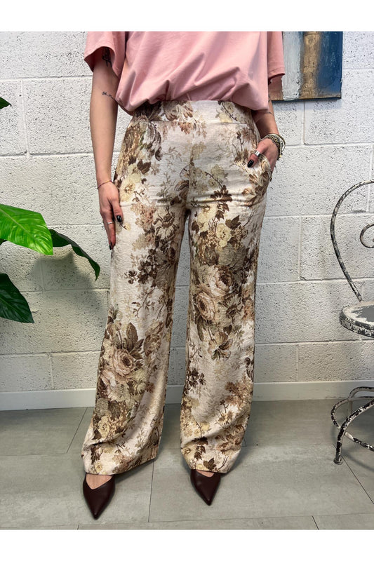 METOO Pantalone fantasia Metoo Sabbia