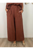 pantalone di lino a palazzo ampio metoo 7218 26562927