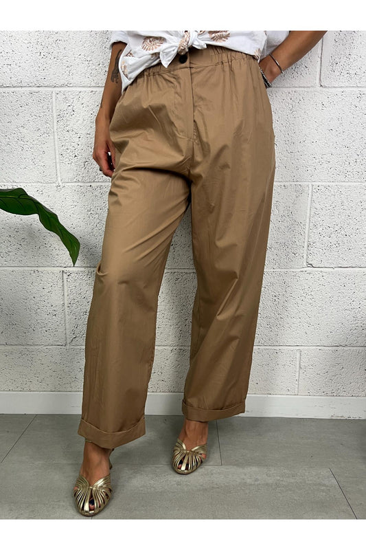 METOO Pantalone tela paracadute Metoo Sabbia