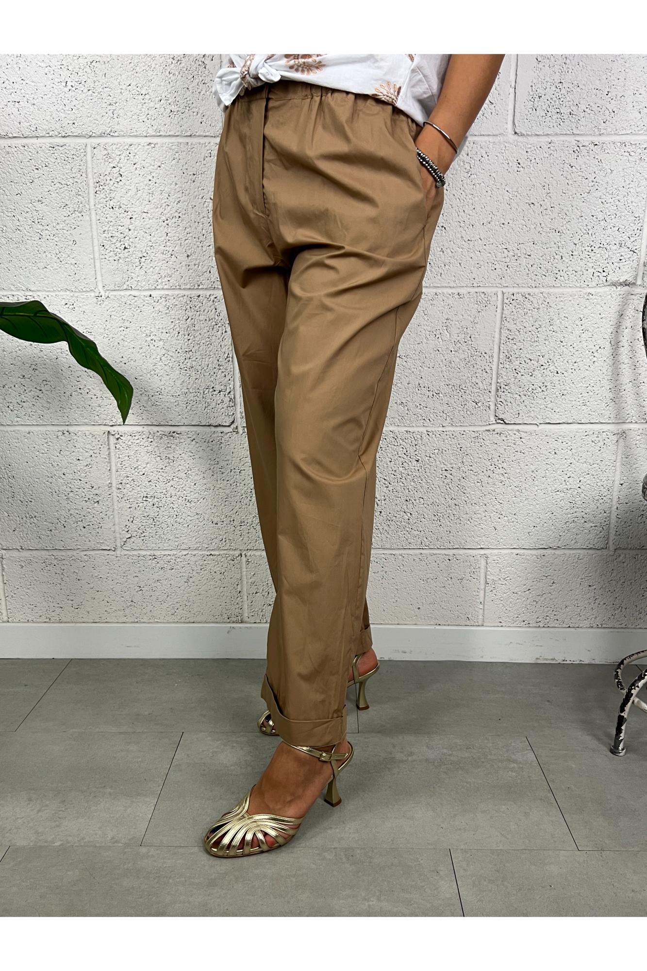 METOO Pantalone tela paracadute Metoo Sabbia