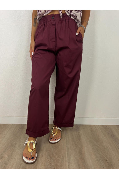 METOO Pantalone tela paracadute Metoo Vino