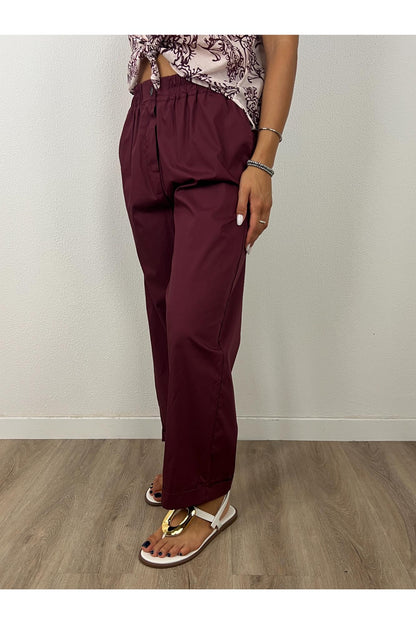 METOO Pantalone tela paracadute Metoo Vino