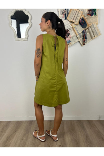 METOO Abito corto svasato Metoo Olio