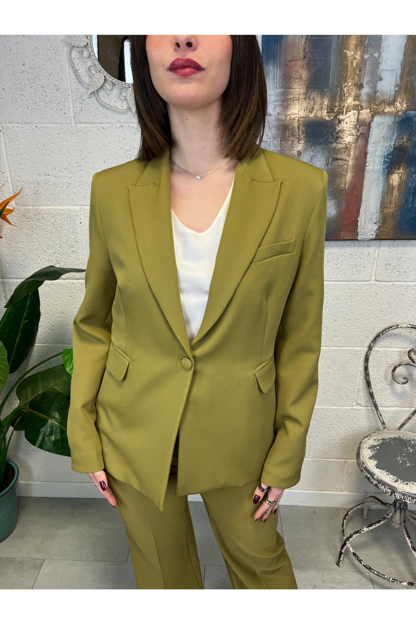 METOO Tailleur giacca e pantalone Metoo Olio