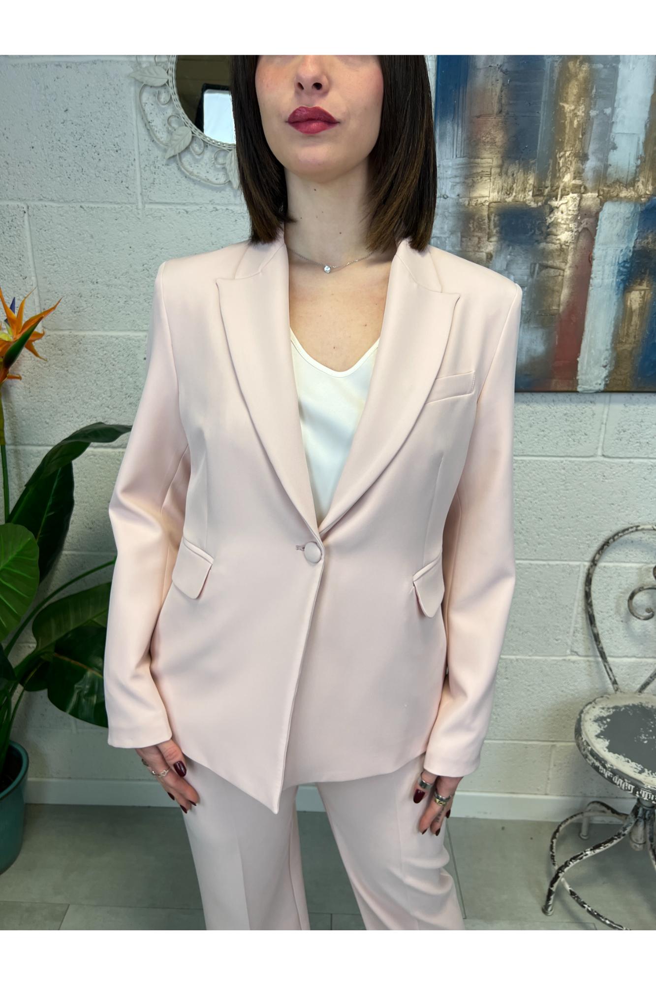 METOO Tailleur giacca e pantalone Metoo Rosa