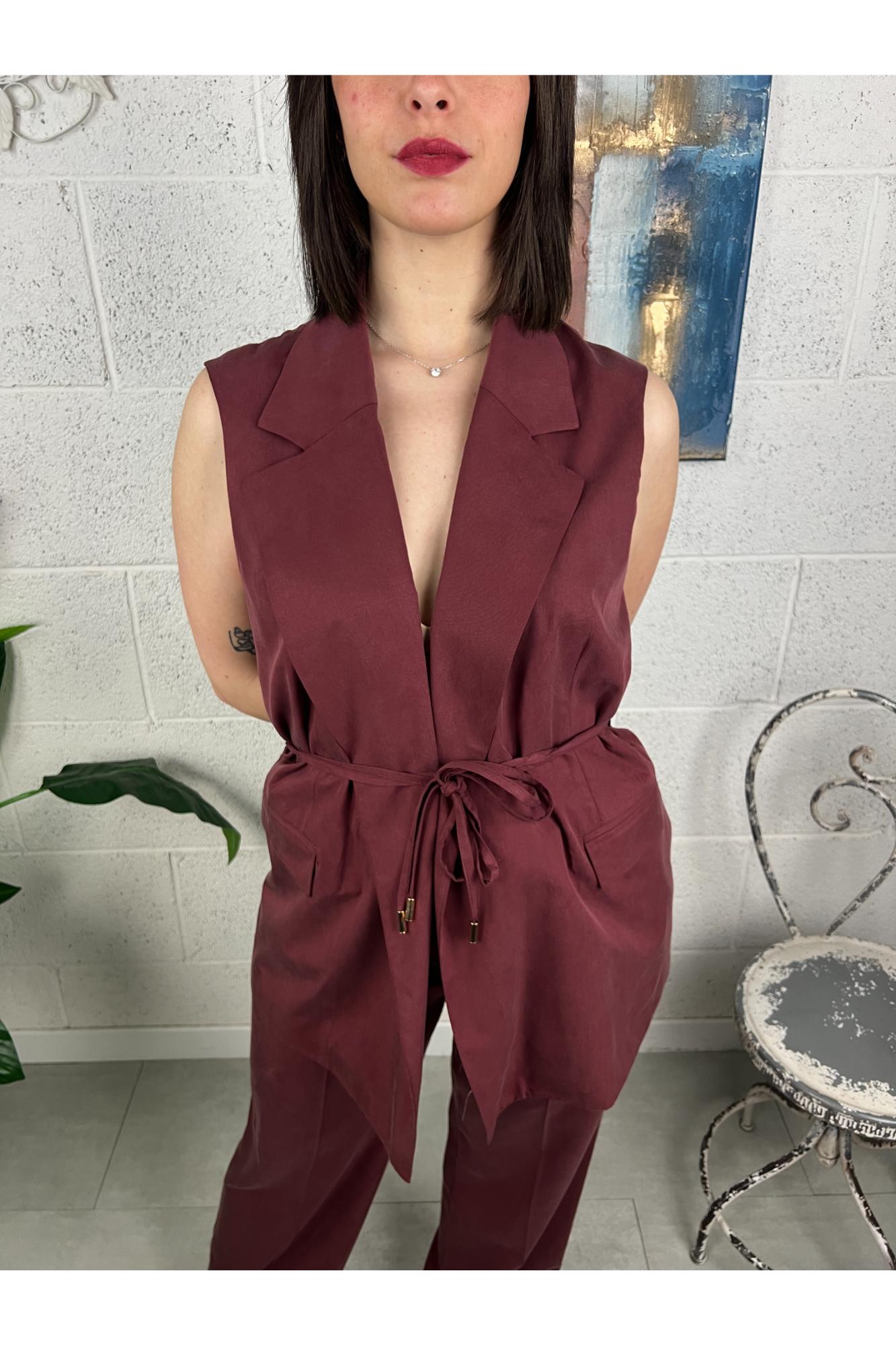 METOO Gilet lungo Metoo Fico