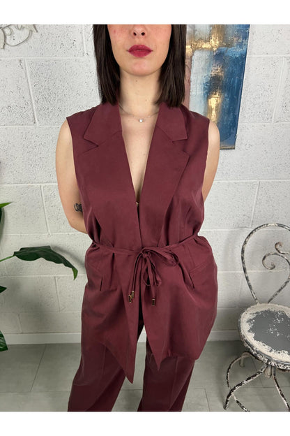 METOO Gilet lungo Metoo Fico