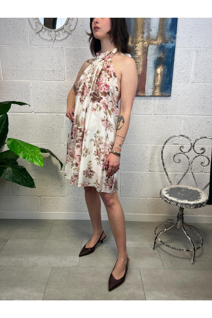 METOO Abito smanicato fantasia Metoo Burro