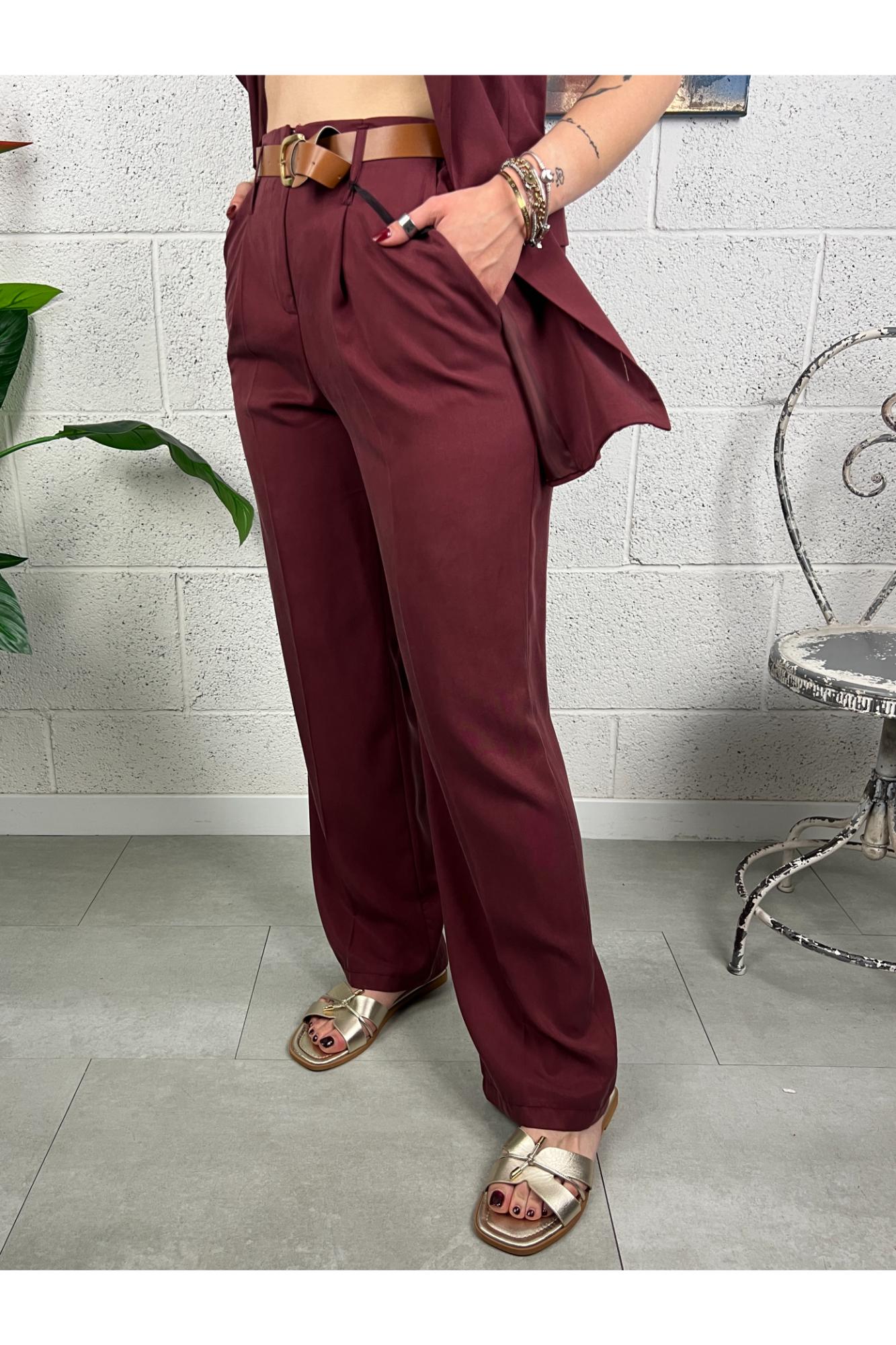METOO Pantalone palazzo Metoo Fico