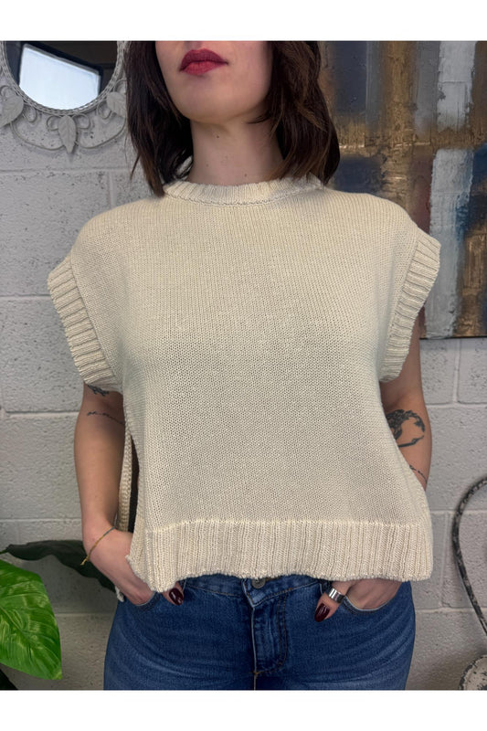 MOTEL gilet di filo Mote Burro