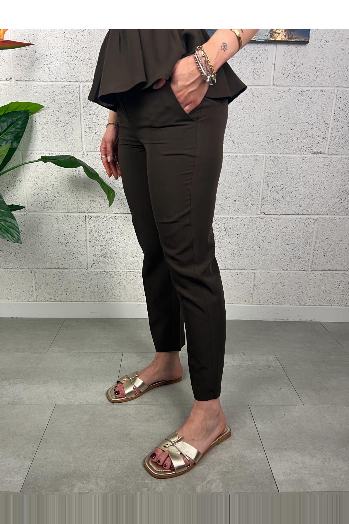 MOTEL Completo smaniacto e pantalone Motel Moro