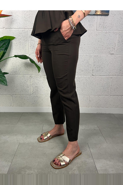 MOTEL Completo smaniacto e pantalone Motel Moro