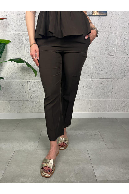 MOTEL Completo smaniacto e pantalone Motel Moro
