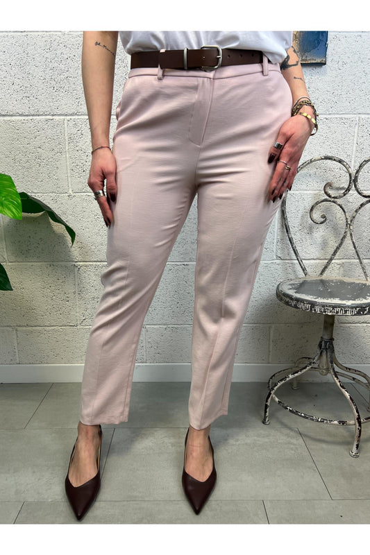MOTEL Pantalone slim Motel Rosa
