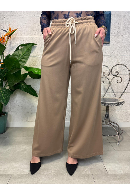 MOTEL Pantalone di felpa Motel Cammello