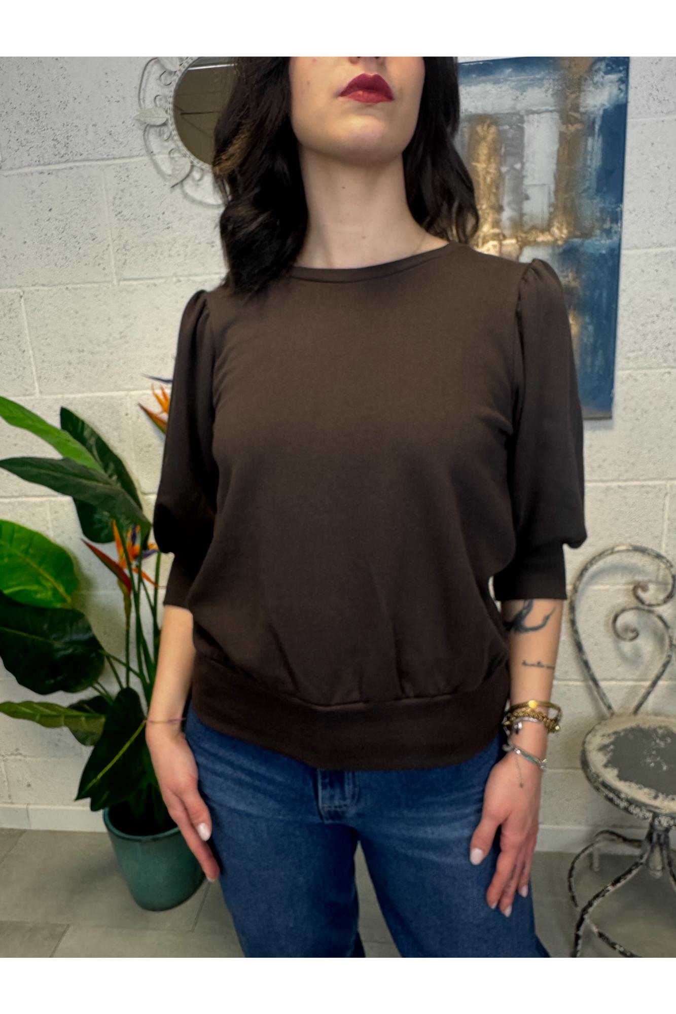 MOTEL Felpa con foulard Motel Moro