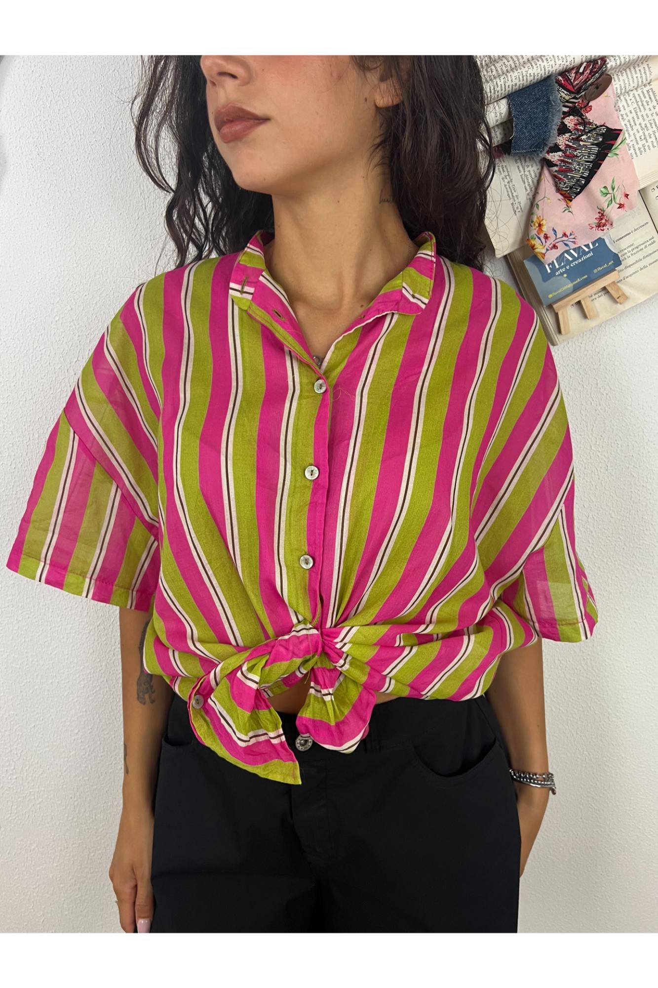 MOTEL Camicia rigata Motel Unica