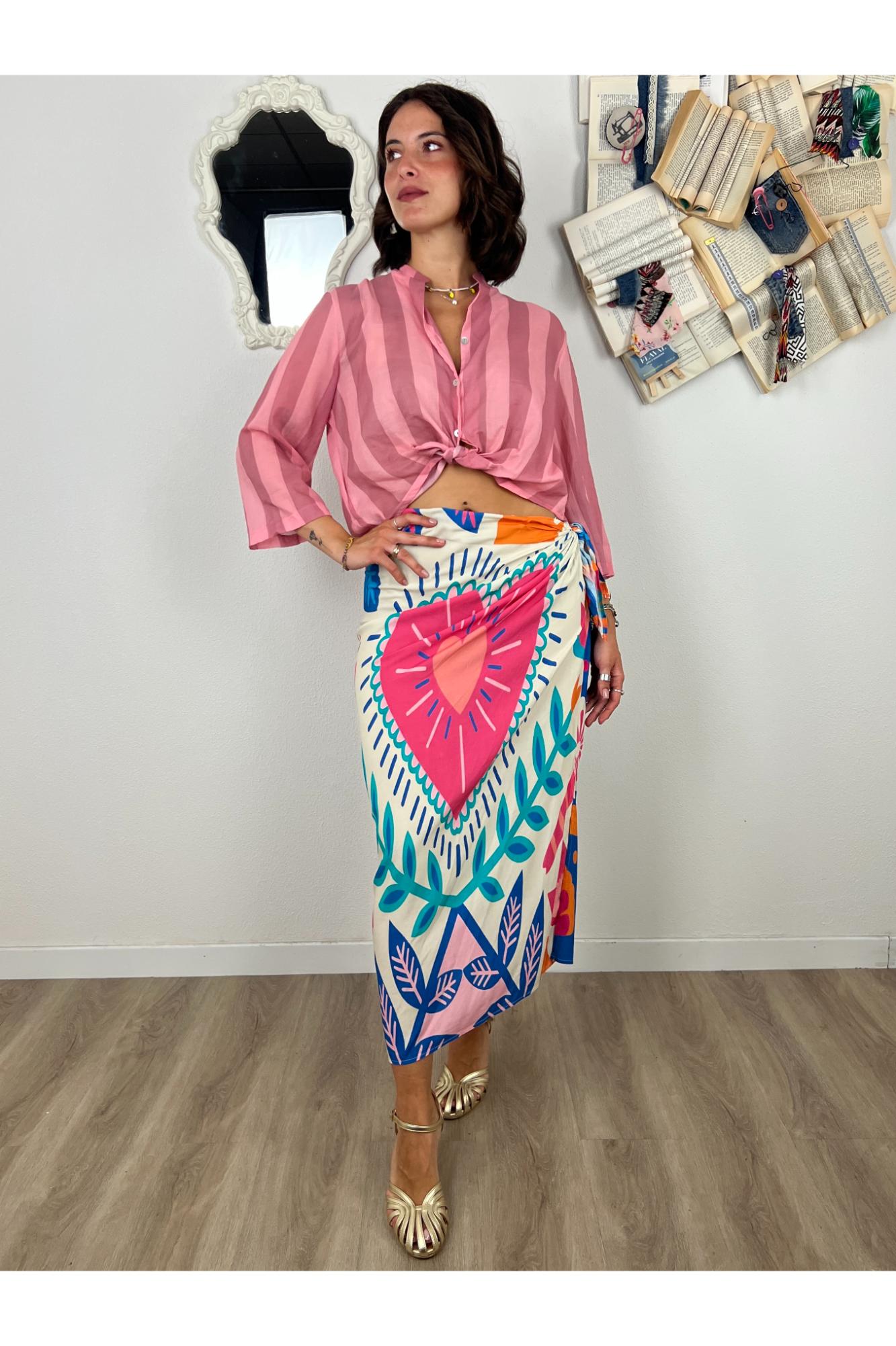 MOTEL Camicia rigata Motel Unica