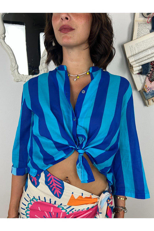 MOTEL Camicia rigata Motel Unica