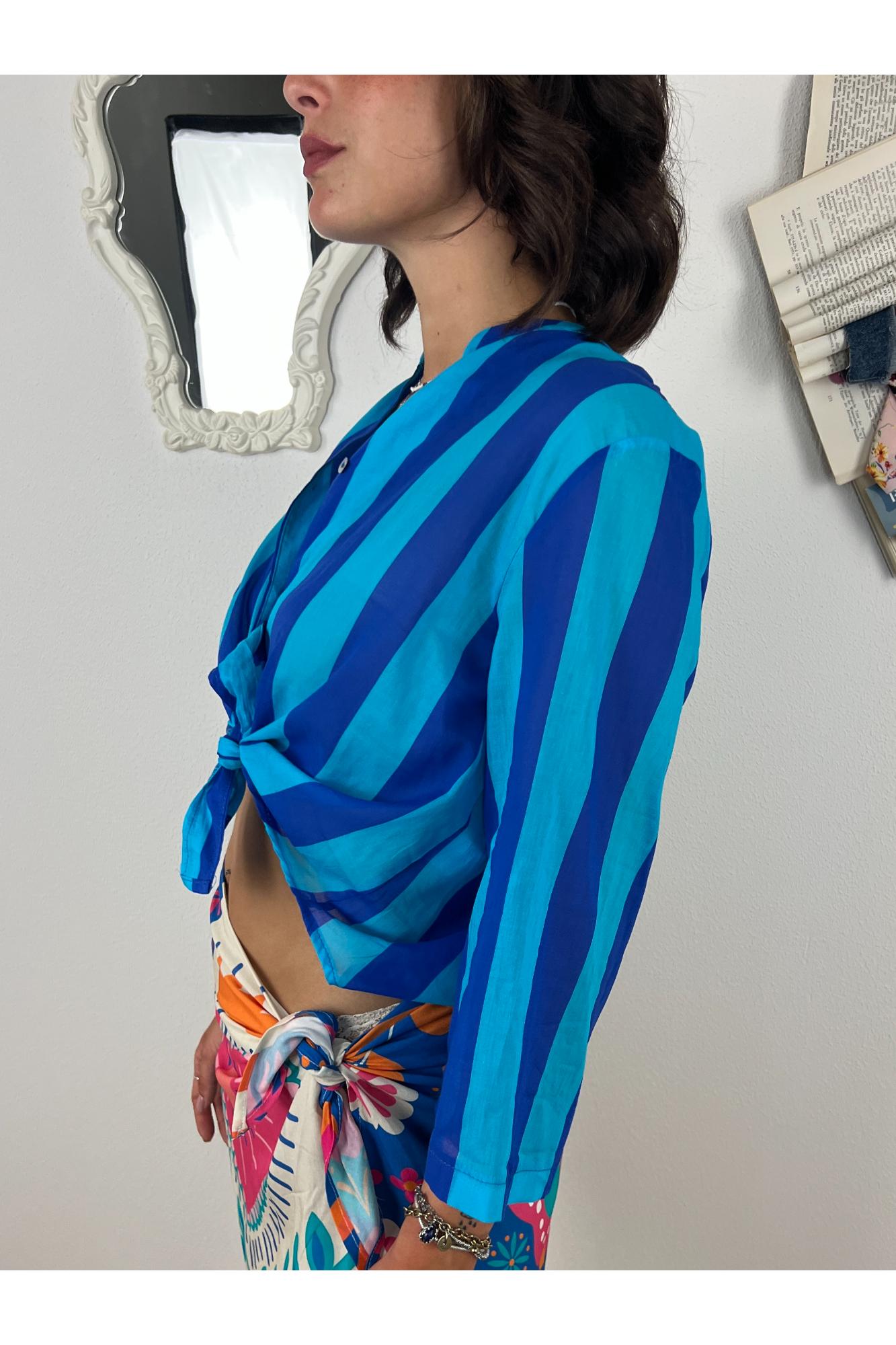 MOTEL Camicia rigata Motel Unica