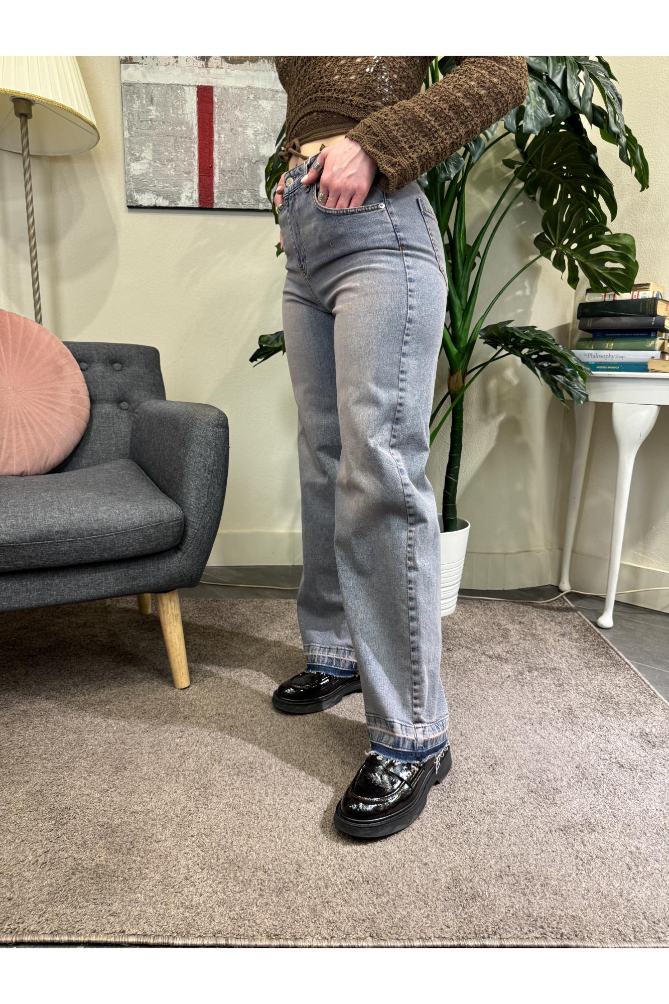 MOTEL Jeans scolorito Motel Rosa