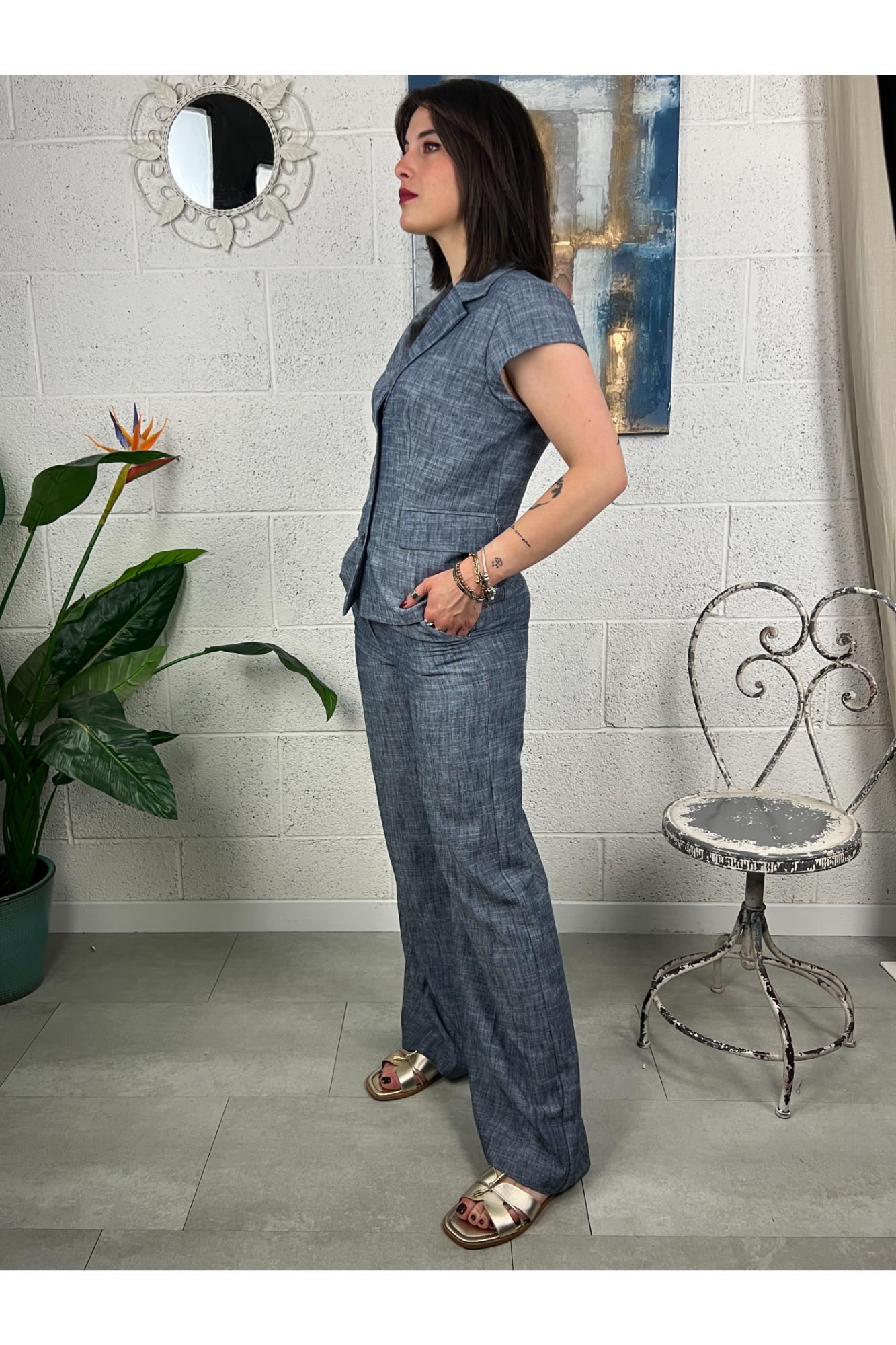 MOTEL Giacca manica corta Motel Jeans