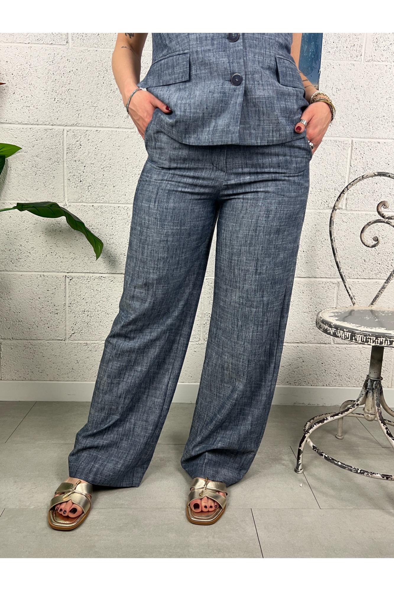 MOTEL Pantalone palazzo Motel Jeans